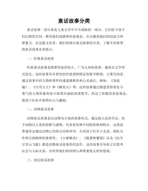 童话故事分类
