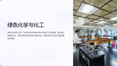 《绿色化学与化工》课件
