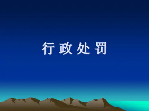 环境保护行政执法