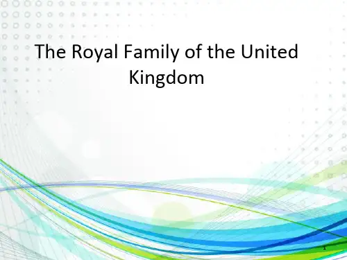 英国皇室英文介绍英语拓展作业ppt课件