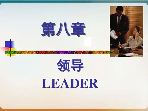领导概述(PPT63页)模板ppt