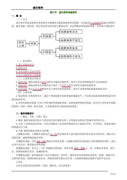 流行病学讲义--0601