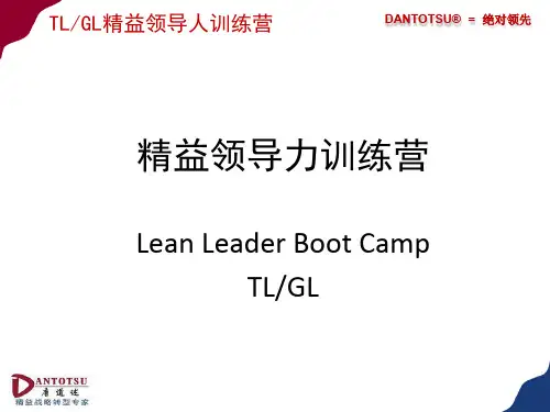 TLGL训练营启动篇