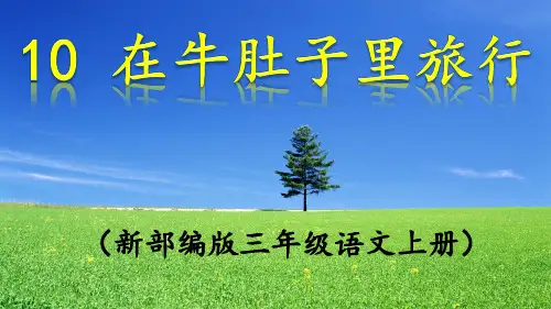 部编人教版三年级语文上册《在牛肚子里旅行》PPT课件