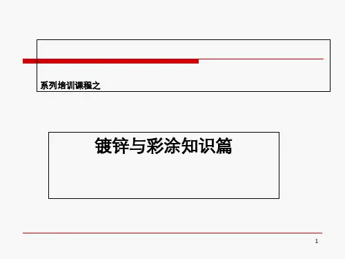 镀锌与彩涂介绍