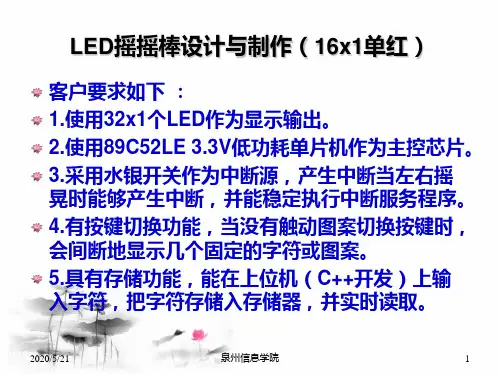 LED摇摇棒PPT课件