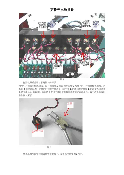 光电池更换指导