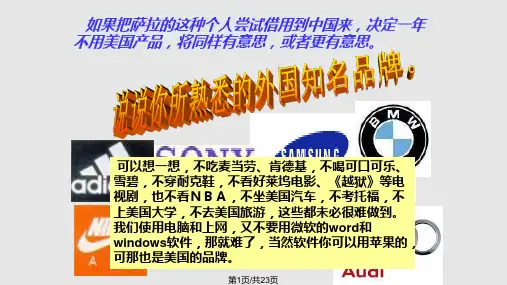 第十一课经济全球化PPT课件