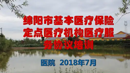 医保服务协议培训(PPT66页)