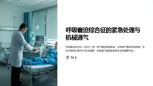 呼吸窘迫综合征的紧急处理与机械通气
