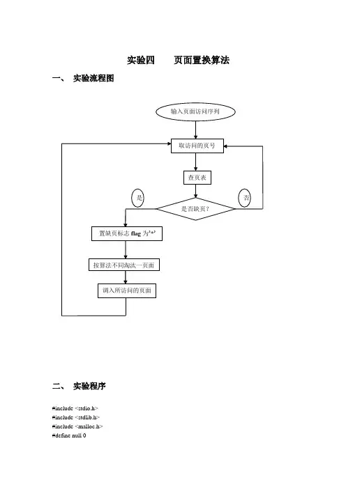 页面置换算法(FIFO算法,LRU算法)