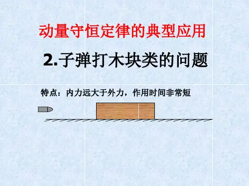 子弹打木块模型