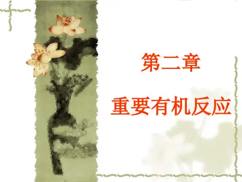 第2章 重要有机化学反应