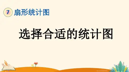 扇形统计图 7.2 选择合适的统计图——2025学年六年级上册数学人教版