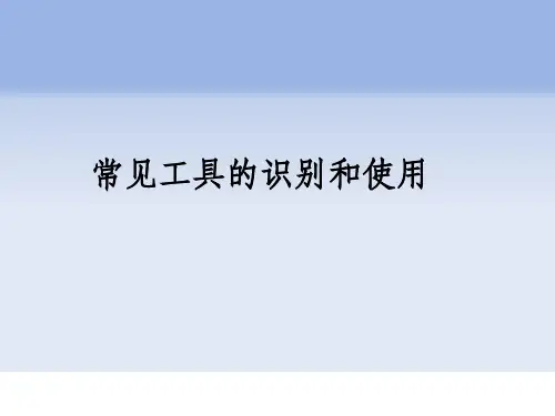 常用工具使用大全ppt课件