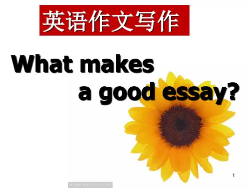 高中英语作文写作教学公开课ppt课件