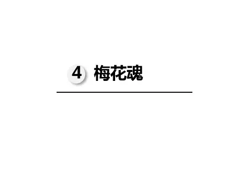 五年级下语文课件- 梅花魂 部编版 (共33张PPT)【推荐】