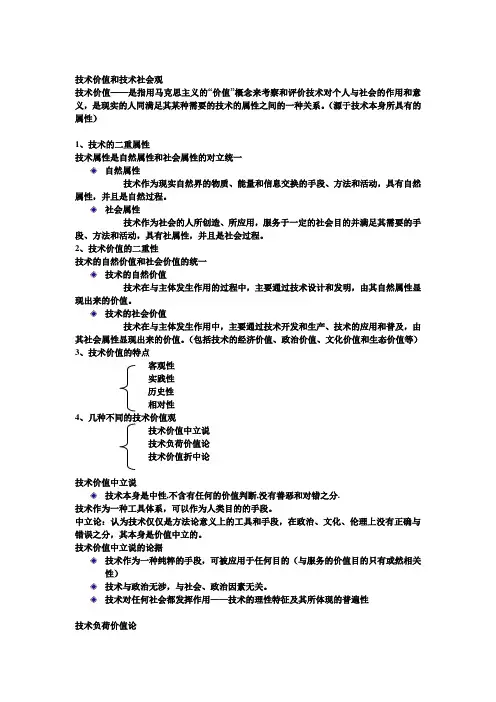 技术价值观