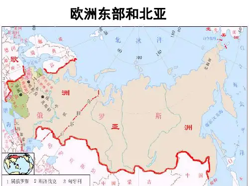 高考区域地理专题复习——欧洲东部和北亚俄罗斯(共47张PPT)