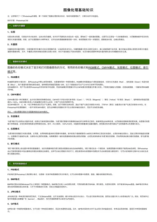 图像处理基础知识