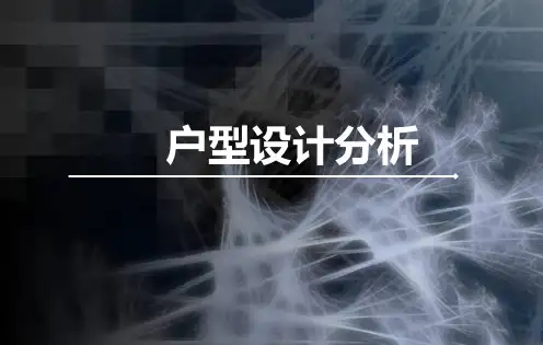 房地产户型设计分析解析(图文并茂)