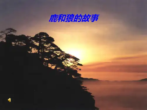 鹿和狼的故事