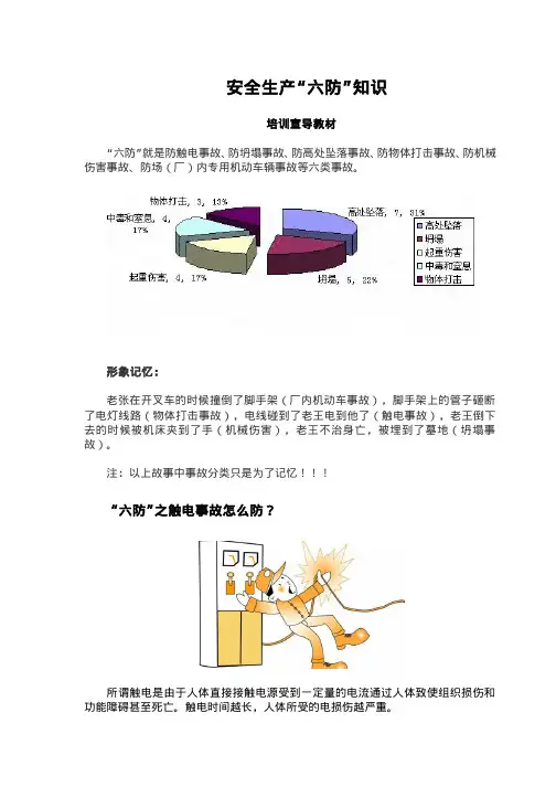 安全生产“六防”知识