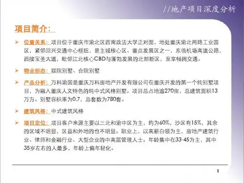渝园地产项目深度分析