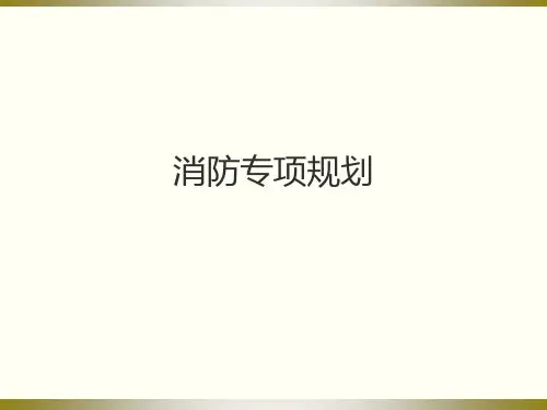 消防专项规划