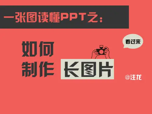 一张图读懂PPT之：怎么制作长图片