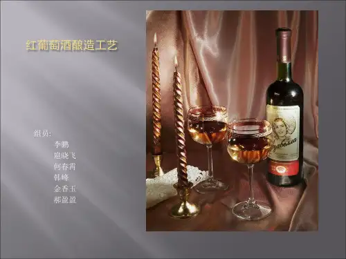 红葡萄酒酿造传统工艺