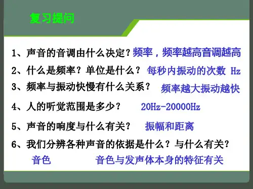初中物理噪声的危害和控制