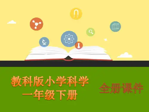 教科版一年级《科学》下册全册PPT精品课件