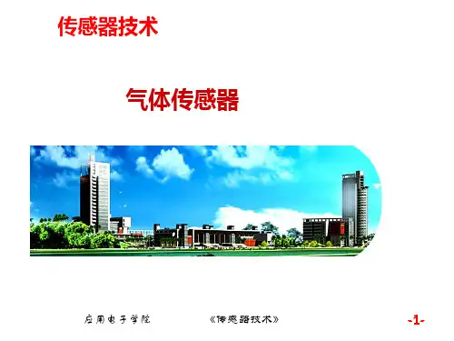 气敏传感器PPT课件