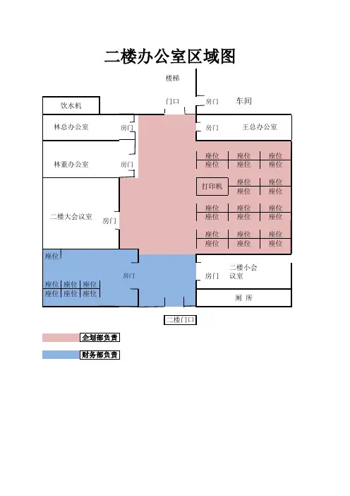 办公室区域图