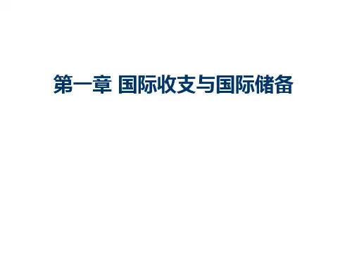 国际收支与国际储备