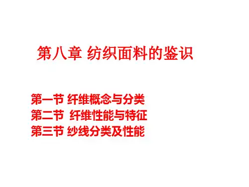 纺织面料的鉴识知识概述.pptx