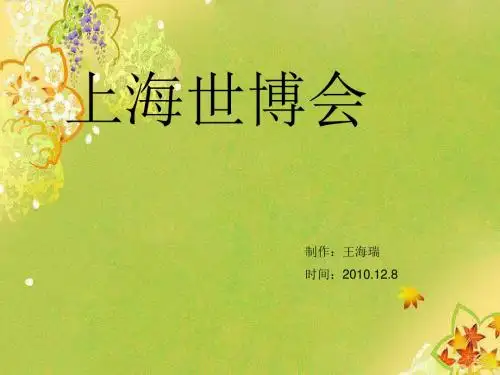 上海世博会汇总