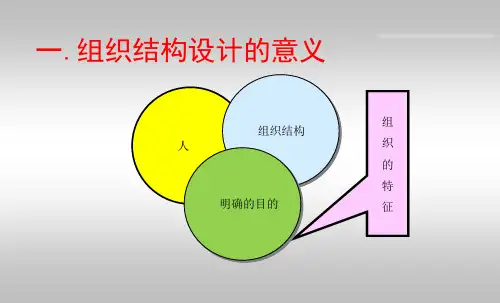物流组织结构设计