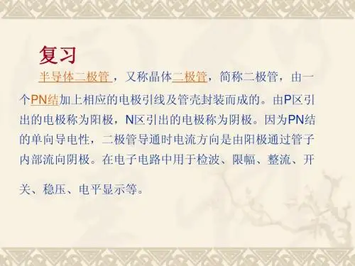 半导体二极管的分类(德惠)