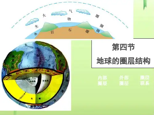 高中地理人教版必修一1.4地球的圈层结构课件 (共25张PPT)