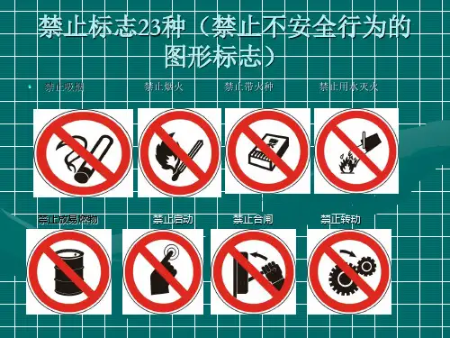 最新HSE安全标示