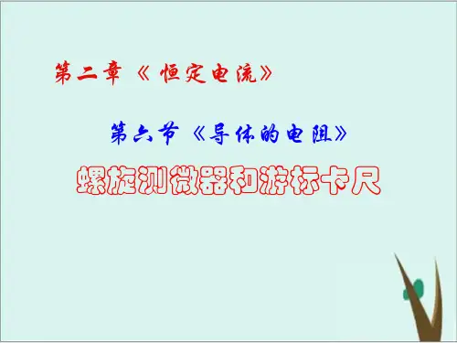 《电阻》ppt课件初中物理人教版1