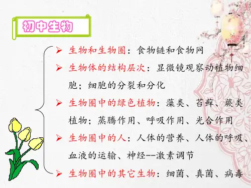 新版人教版高中生物第一章走进细胞 (共83张PPT)学习演示PPT课件