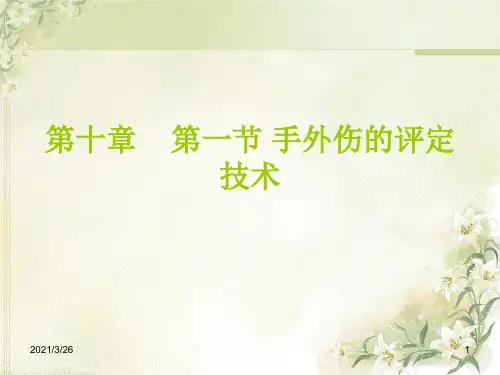 《手外伤评定技术》PPT课件