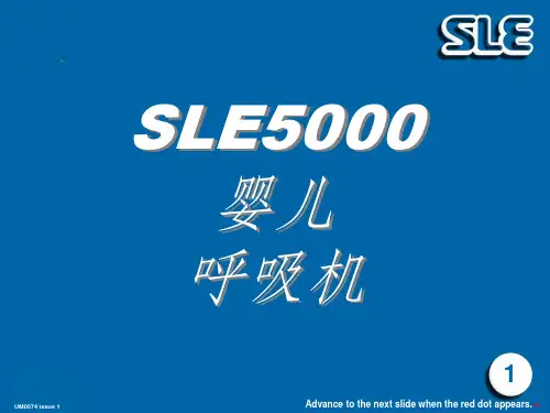 呼吸机SLE-5000使用说明ppt课件