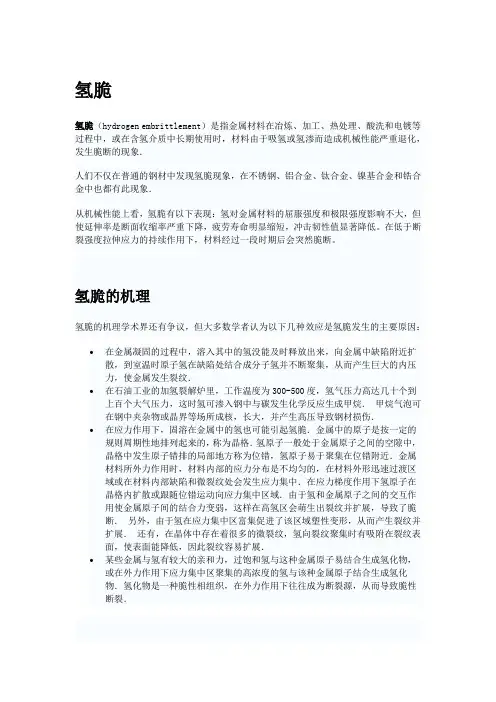 氢脆