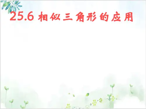 《相似三角形》_精品课件人教版1