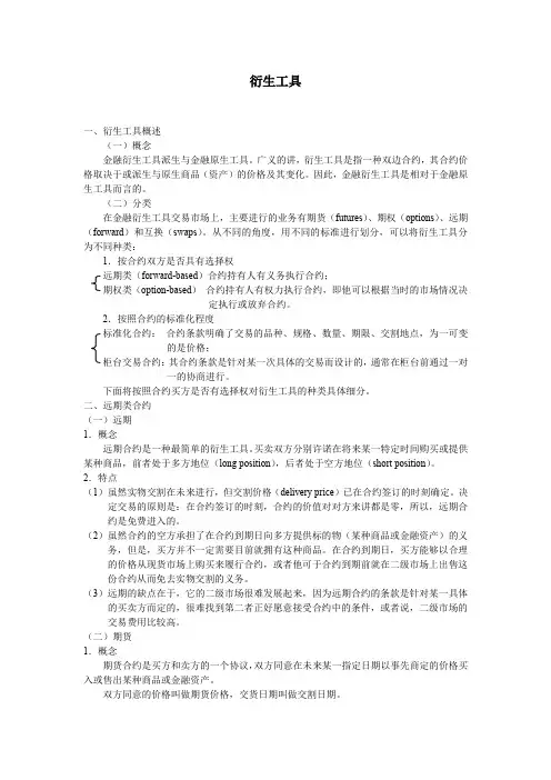 衍生工具