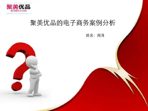 聚美优品的电子商务案例分析